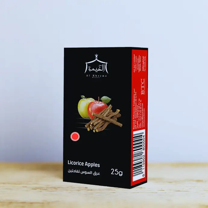 AL KHAYMA LICORICE 2 APPLES 25g