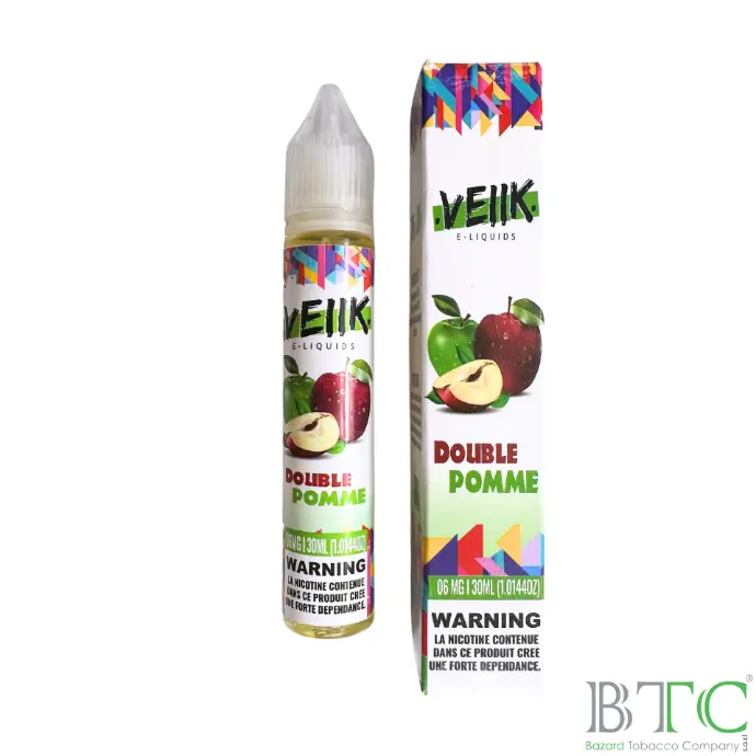 VEK LIQ 30 DOUBLE POMME 6mg
