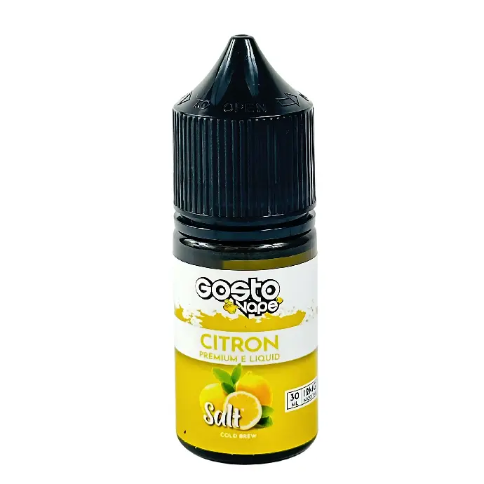 GOSTO VAPE LIQUIDE 30 CITRON 12mg