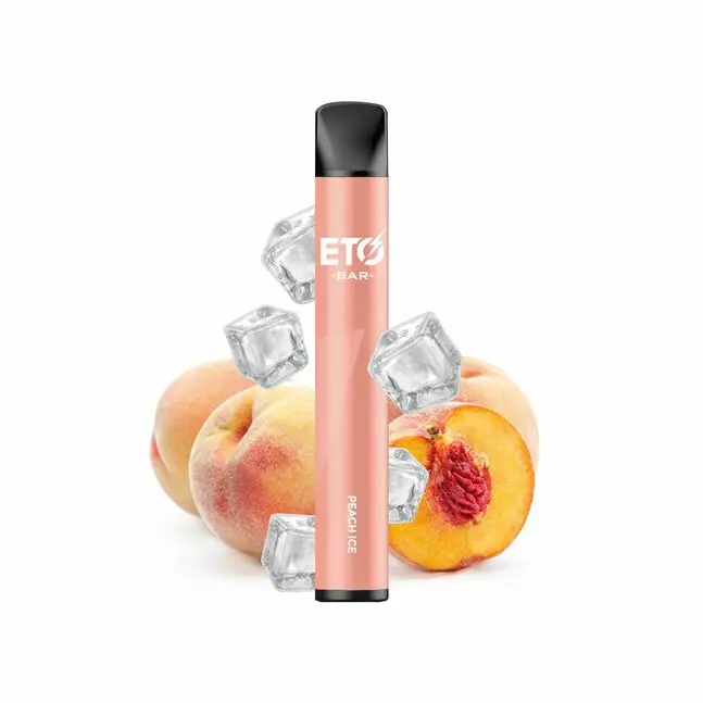 ETO BAR S600 PUFF PEACH ICE 5% SALT NIC