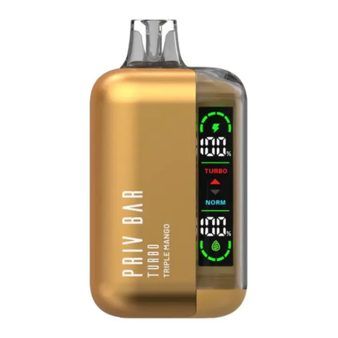 PRIV BAR 15000 PUFF TRIPLE MANGO 5% SALT NIC