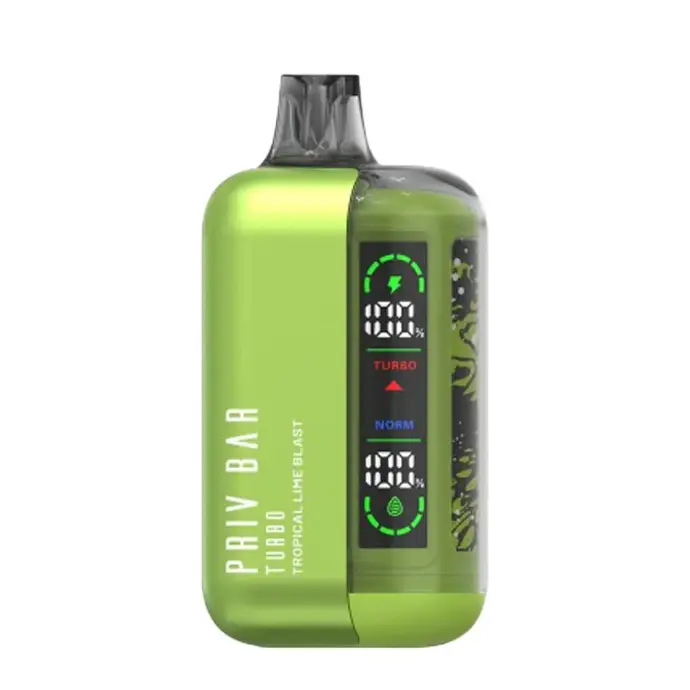 PRIV BAR 15000 PUFF TROPICAL LIME BLAST 5% SALT NIC